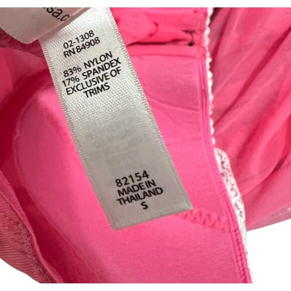 Jezebel Pink Sheer Lace Trim Babydoll Lingerie Size Small NWT‎ - Picture 10 of 10